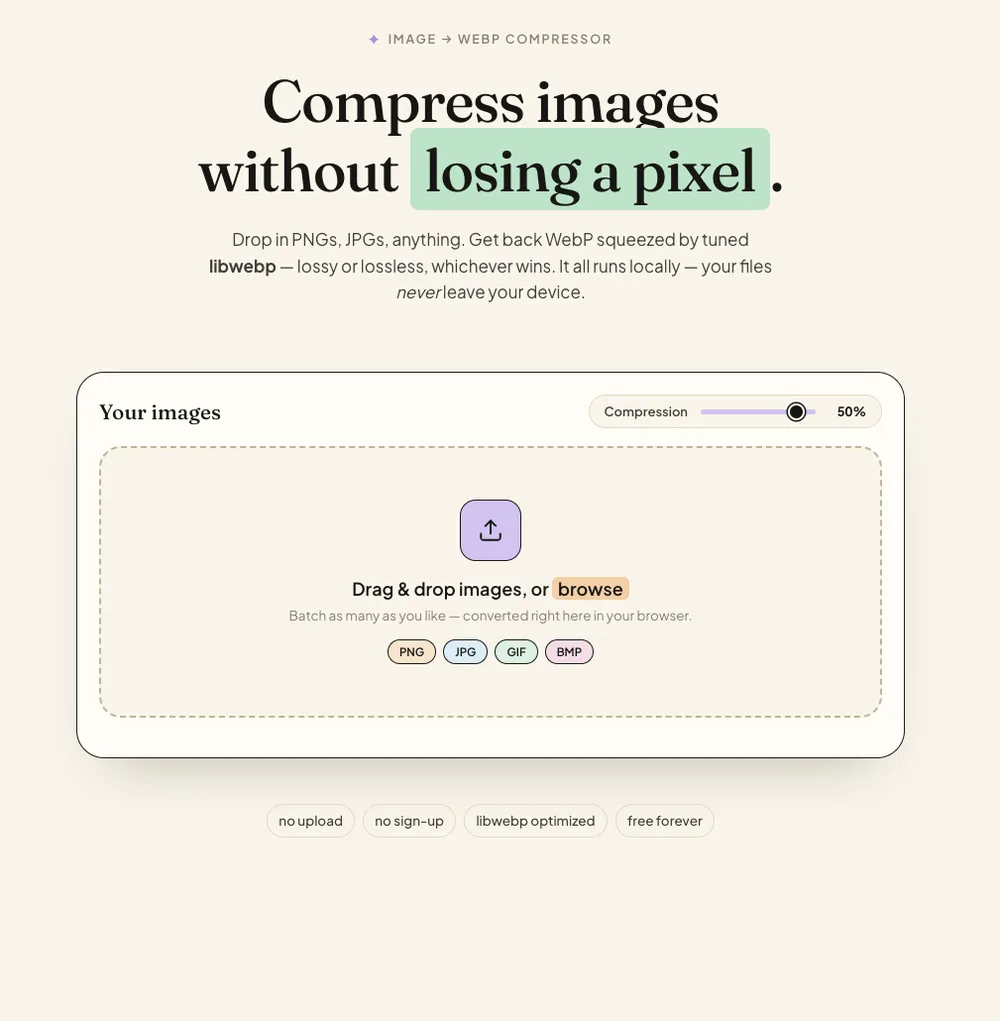 Reduce My Image Size screenshot